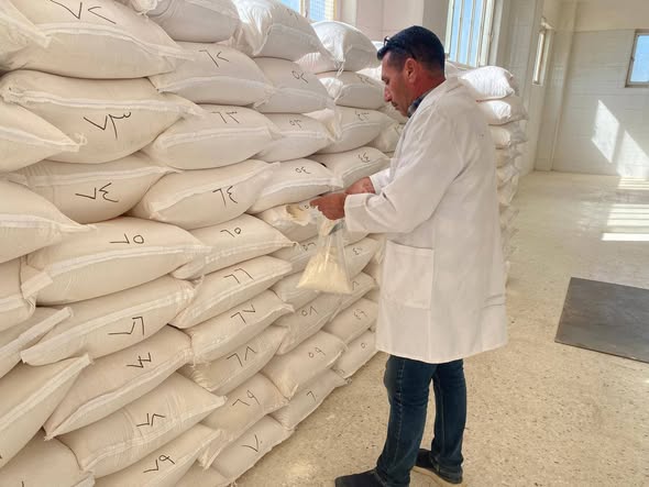 التجارة تتابع تجهيز المطاحن وسحب نماذج الفحص البايولوجي في ديالى